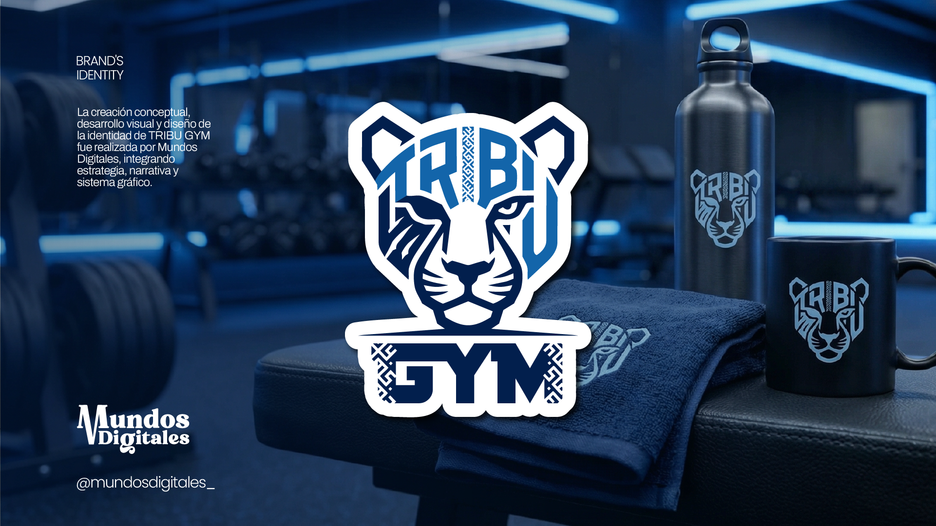 Tribu Gym — Identidad de marca · Aplicaciones