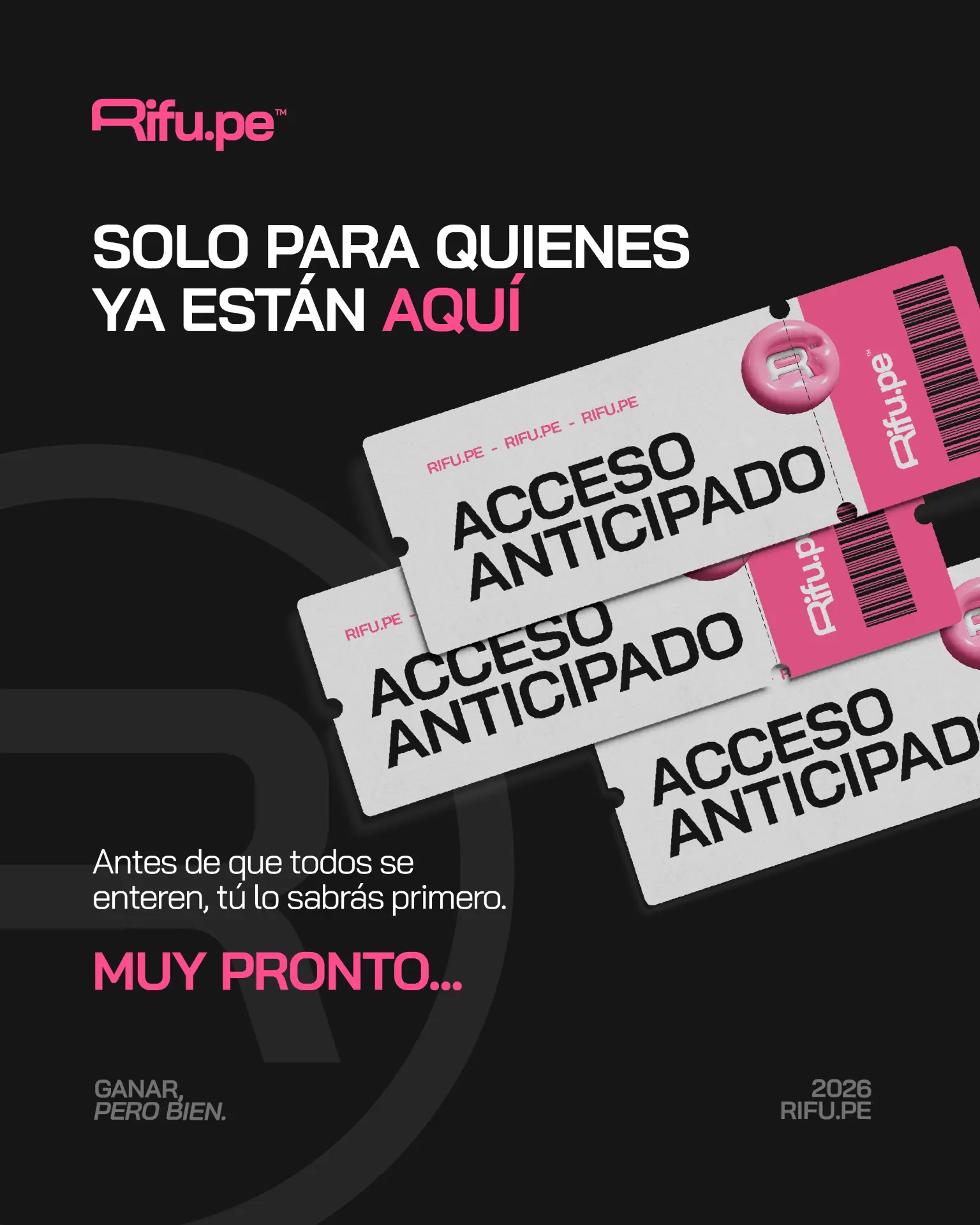 Rifu.pe — Acceso anticipado